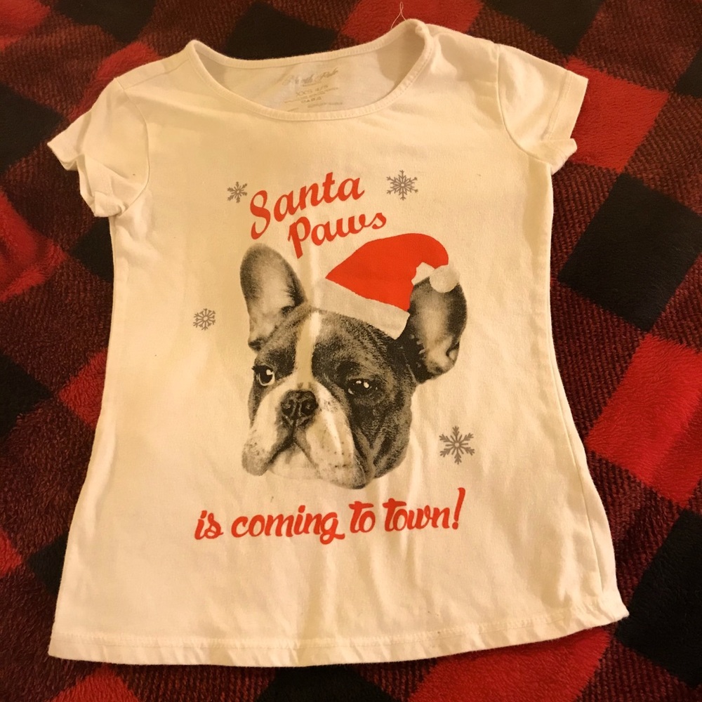 Northpole /santa paws tee